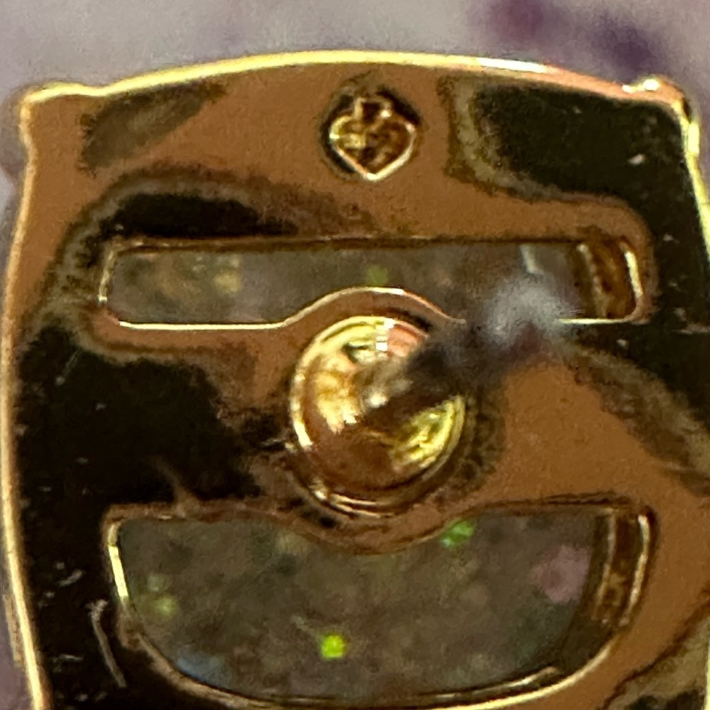 Kate Spade square stud earrings. - Picture 4 of 4